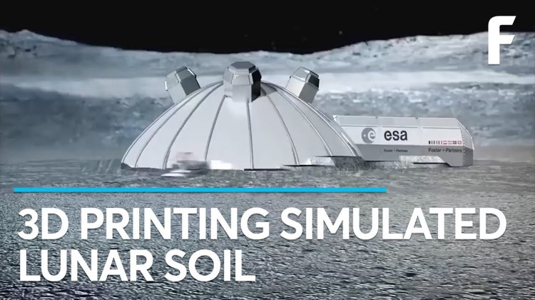 Researchers are Printing Bricks using Simulated Moon Dust